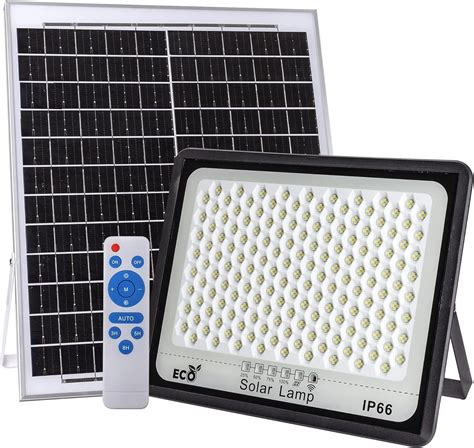 300W LED Solar Flood Lights,24000Lumens Street Flood Light .